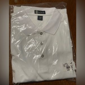 Hartwell White Polo Shirt 5X Short Sleeve